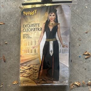 Spirit Cleopatra Ladies Costume - Black and Gold